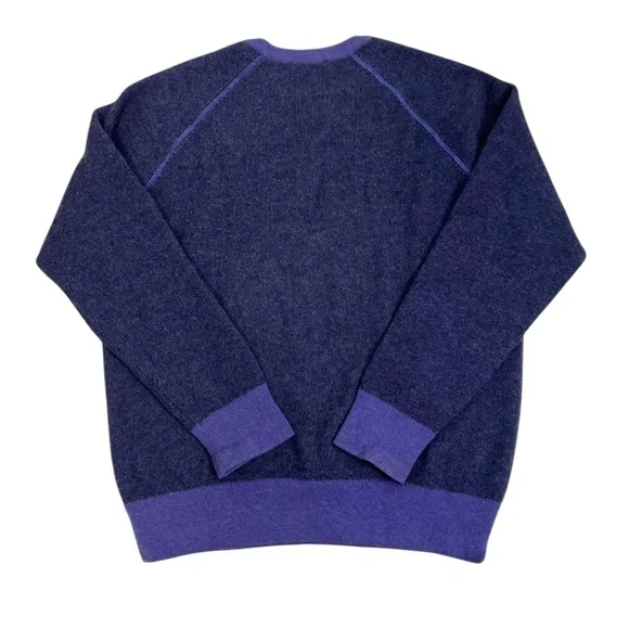 Canali Men's Violet Crewneck Sweater - Picture 3 of 9